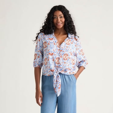 Blouse à nœud Mexx pour femme