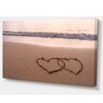 thumbnail image 2 of Two Hearts Drawn on the Beach, 2 of 3