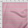 thumbnail image 3 of oneOone Georgette Viscose Pink Fabric Geometric Overlapping Stripes Craft Projects Decor Fabric Printed By The Yard 42 Inch Wide, 3 of 4