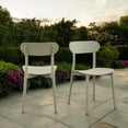 thumbnail image 4 of Chaises empilables Patioflare, vert, lot de 2, 4 of 8