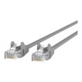 thumbnail image 1 of Belkin CAT5e Ethernet Patch Cable Snagless, RJ45, M/M RJ-45 (M) CAT 5e - Câble de Raccordement - à RJ-45 (M) - 33 Pieds - UTP - - Moulé, Sans Accroc - Gris, 1 of 3