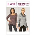 thumbnail image 1 of KWIK-SEW PATTERNS K4135 Misses' Tops, (X-Small-X-Large), 1 of 5