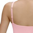 thumbnail image 4 of Camisoles pour Femmes, Camisole Unie à Col en V Rembourrée Sans Armature Intégrée, 4 of 4