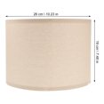 thumbnail image 3 of 2pcs Fabric Lamp Shades Simple Design Table Lamp Shades for Bedroom and Living Room, 3 of 9