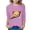 Violet, variante sur Feancey T-Shirts Décontractés à Manches 3/4 pour Filles, Mignons, Tunique à Col Rond Imprimée 3D, Hauts pour Enfants Coupe Ample en Coton, T-Shirt d'Été, Chandails à Enfiler, Liquidation de Printemps, Vert, 9 Ans