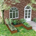 thumbnail image 2 of Outsunny Bricolage Ensemble de 5 Bacs de Jardin Surélevés pour l'Extérieur, Brun, 2 of 10