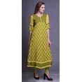 thumbnail image 3 of Bimba Kurti Indienne Ligne A Imprimée Anarkali pour Femmes Tunique Kurti Ethnique, 3 of 5