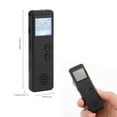 thumbnail image 3 of 16GB Digital Voice Recorder Voice Activated Recorder Noise Reduction MP3 Player HD Recording 10h Continuous Recording for Meeting Lecture Interview Class MP3 WAV Record, 3 of 8