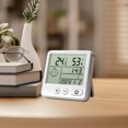 thumbnail image 4 of Fesfesfes Indoor Wall Mounted Digital Hygrometer Accurate Temperature Humidity Monitor for Home Office Greenhouse Room Humidity Gauge Meter, 4 of 5