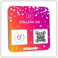 thumbnail image 1 of Instagram Review Plate -1 Pack Adhesive Instant Reviews Signs - QR Code Review plate for Business, Best Customer Feedback Stand, 1 of 5