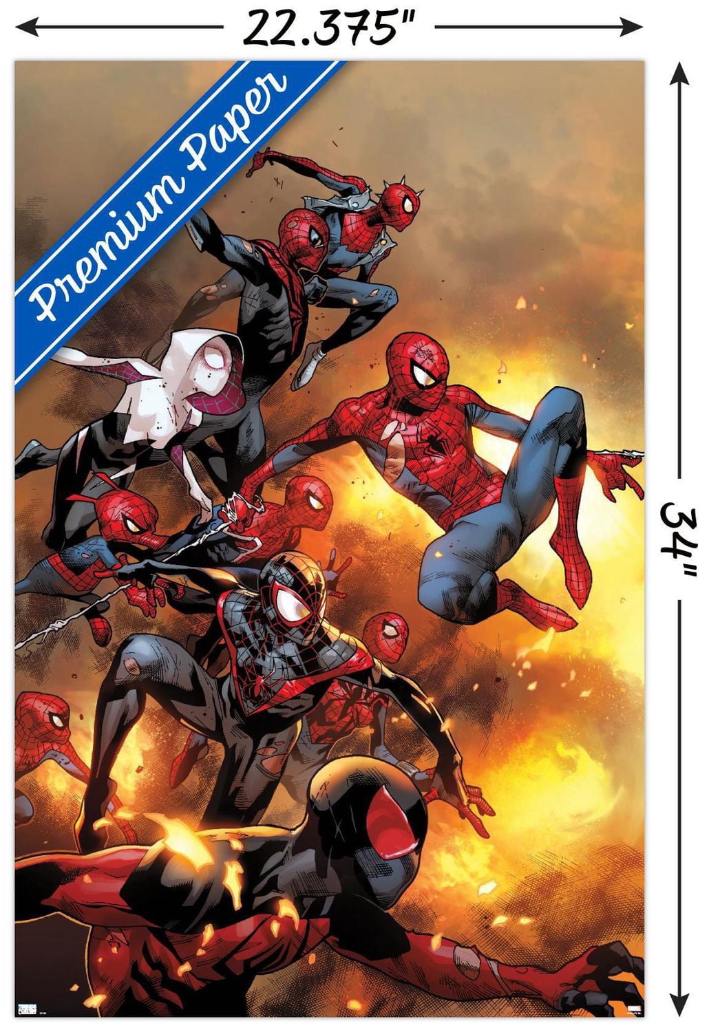 Marvel Comics - Spider-Verse - The Amazing Spider-Man #13 Wall Poster, 22.375" x 34" Framed