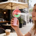 thumbnail image 4 of Mini Handheld Fan,USB Rechargeable Portable Fan,Student Personal Cooling Fan,Outdoor Quiet Desk Fan,Adjustable Wind Speed Fan,Lightweight Travel Fan,Summer Cooling Gadget,Compact Mini Fan, 4 of 6