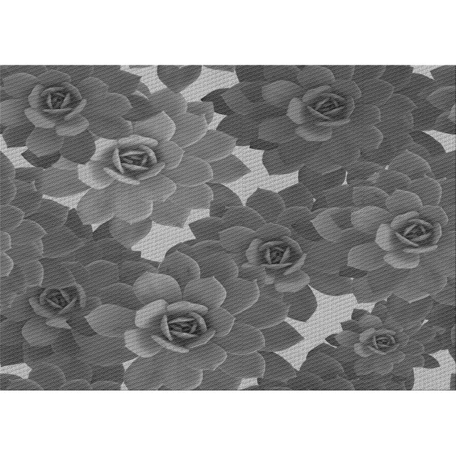 Ahgly Company Machine Washable Indoor Rectangle Transitional Gray Wolf Gray Area Rugs, 2' x 4'