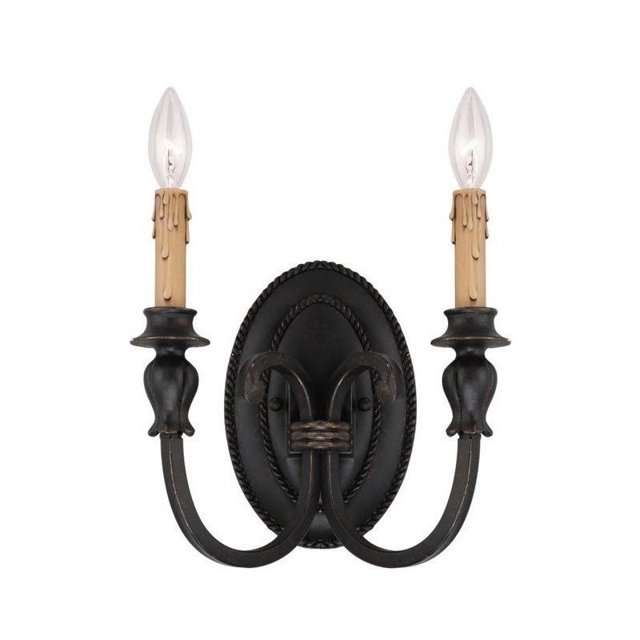 Savoy House Applique Provence 2 en Cuivre Antique