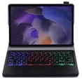 thumbnail image 2 of Étui en Cuir Clavier Rétroéclairé A08-AS avec Souris Tactile 200mAh Bluetooth 3.0 Clavier Sans Fil compatible Sam Haute Qualité Cadeau, 2 of 4