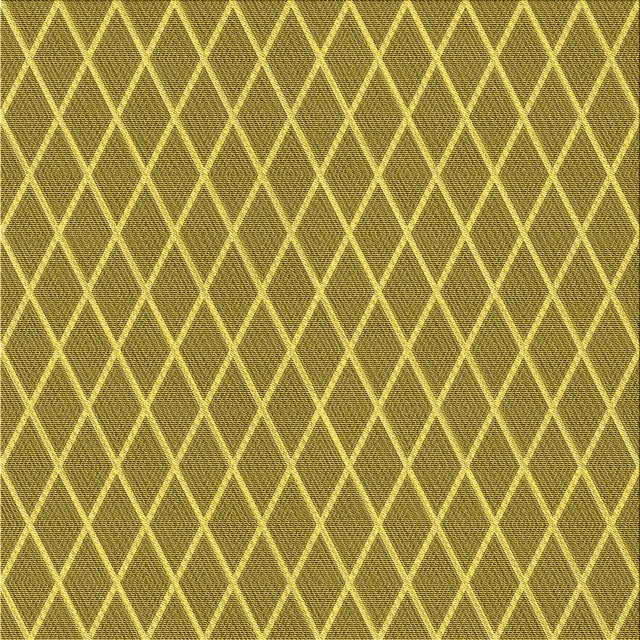 Ahgly Company Machine Washable Indoor Square Transitional Dark Yellow Green Area Rugs, 5' Square