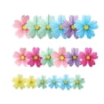 thumbnail image 2 of MTBLYS 18 Pcs Springtime Paper Fan Decorations Multicolor Flower Decor 3 Size Variations Classroom Holiday Party Decor Wedding Use, 2 of 6