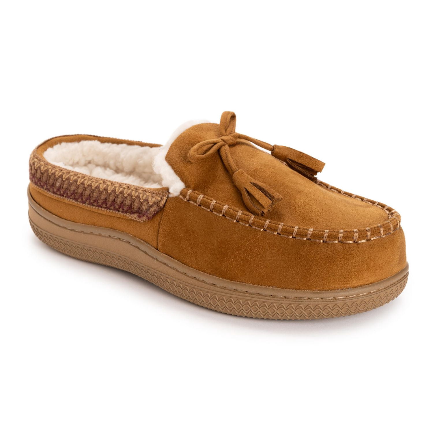 MUK LUKS Ladies Boat Mule Slippers Olive, Sizes 5-10