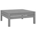 thumbnail image 3 of vidaXL 6 Piece Garden Lounge Set Solid Pinewood Grey, 3 of 5