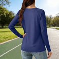 thumbnail image 4 of Ailaofu Women's Sun Shirts Protection Rash Guard Long Sleeve Swim Shirts Quick Dry Lightweight Workout Tops, 4 of 7