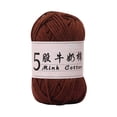thumbnail image 2 of 5 Strands Milk Cotton Doll Crochet Diy Knitting Thread Baby Sweater Wool Ball, 2 of 6