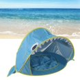 thumbnail image 1 of Portable Infant Pop Up Shade Sun Shelter UV  Stable Windproof Beach Tent, 1 of 7