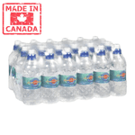 Sahara Burst Bouteille diamantée à bouchon plat d'eau, 500ml/16,9 oz (24 Boîte)