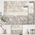 thumbnail image 2 of Designart Gray Abstract Watercolor Canvas Wall Art, 2 of 3
