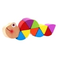 thumbnail image 1 of LSLJS Colorful Wooden Twisted Caterpillar Toy Kids Educational Didactic Toy, 1 of 4