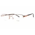 thumbnail image 1 of Elasta E 3126 0TUI 00 Men's Light Brown Metal Frame Eyeglasses, 1 of 1