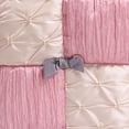 thumbnail image 2 of The Peanutshell Bella Collection Crib Bedding Set for Baby Girls, 3 Piece Nursery Bed Set, Pink & Gold, 2 of 5