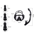 thumbnail image 2 of Ensemble de Snorkeling : Masque Ajustable, Haut de Plongée à Sec et Palmes pour un Confort Ultime!, 2 of 10