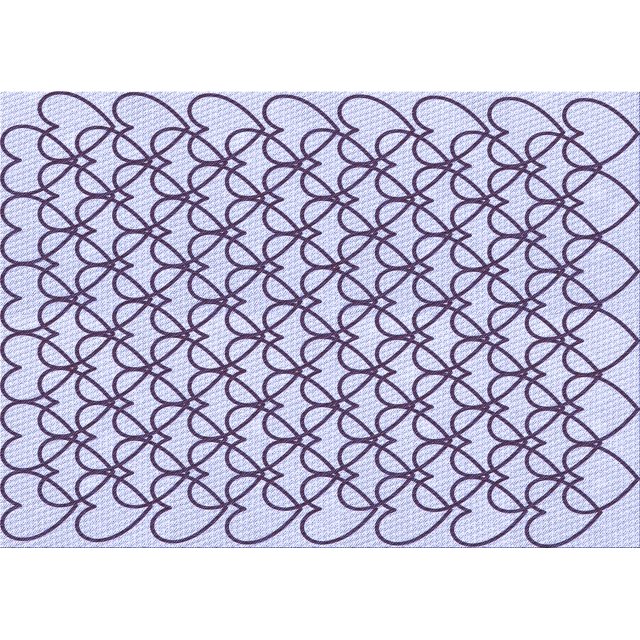 Ahgly Company Tapis d'Intérieur Lavables en Machine Rectangle Bleu Lavande Transitionnel, 4' x 6'