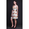 thumbnail image 4 of Bimba Robe d'Été Sans Manches Mini Fluide Teinture sur Nœuds pour Femme, Robe Soleil à Imprimé Floral - X-Grand, 4 of 5