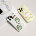 thumbnail image 5 of 2 Pcs Étui Mignonnes Dessin Animé, Coussin d'Air Animal TPU Compatible avec iphone14, 5 of 5