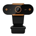 thumbnail image 1 of Webcam With Microphone For Desktop, Full HD 1080P, 110 Degree Wide Viewing Angle, Auto Focus, USB 2.0 3.0 Compatible, 1 of 9