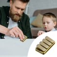 thumbnail image 4 of Bronze Metal Decompression Toy Stress Relief Clicker Anxiety Relief Fidget Toy Portable Piano Key Design Relaxation Gadget For Adults Office 1.8X1X0.2 Inches 0.12 Lbs, 4 of 4