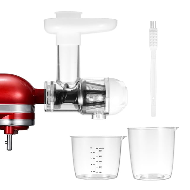 Wweixi Juicer Attachment Accessories Reusable Juice Extractor Spare Parts Fruit Vegetable Food Grinder Kitchen Tools Stainless Steel White