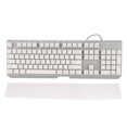 thumbnail image 3 of Illuminated Keyboard, Comfortable Touch ABS Material Colored Backlight RGB Wired Keyboard  For Home For Office White, 3 of 8