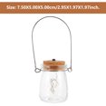 thumbnail image 4 of Shisuyan Lampe Suspendue pour Bouteille en Verre Verre Transparent 1Pcs 7.5x5x5cm, 4 of 8