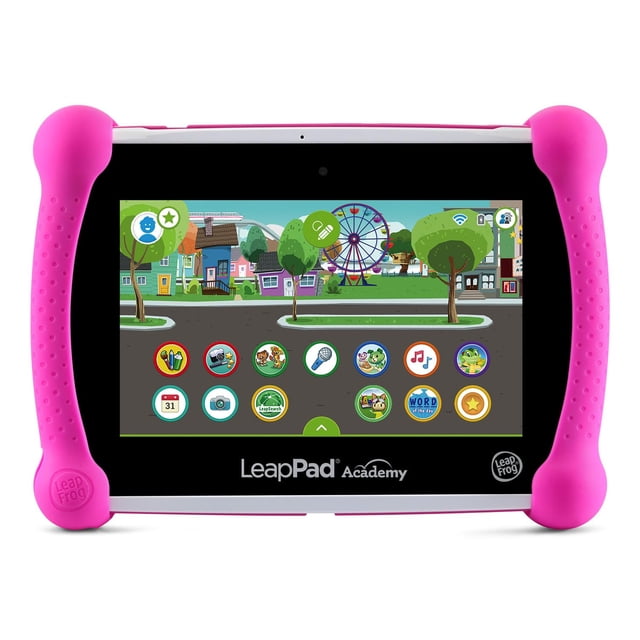 LeapFrog LeapPad Academy Tablette d'Apprentissage pour Enfants, Rose