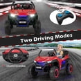 thumbnail image 3 of 12V 2-Seater Kids Ride On UTV RC Electric Vehicle Suspension w/ Lights & Music, 3 of 10