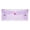Purple, variant on Dvkptbk Clear PVC Pencil Case, Back to Stationary Organizer Colorful Pencil Case Supplies with Snap Button (Blue)