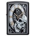 thumbnail image 1 of Conception d'horloge de crâne de Zippo (29854), 1 of 3