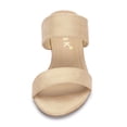 thumbnail image 2 of BLISSFUL STEP Women's Dual Straps Mid Chunky Heel Slide Sandals, 2 of 7