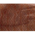 thumbnail image 4 of oneOone Georgette Viscose Fabric Swirl & Geometric Block Printed Fabric 1 Yard 42 Inch Wide, 4 of 4
