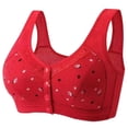 thumbnail image 3 of Fall/Winter Savings! Srobpty Womens Wireless Push Up Bras , 4PC Woman's Comfortable Lace Breathable Bra Underwear No Rims, 3 of 3