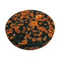 thumbnail image 1 of Easygdp Daisies Print Easy To Install Bar Stool Covers&Stool Covers Round&Elastic Stool Cover, Barstool Covers,Washable&Bottom With Elastic Edge-14 inch, 1 of 7