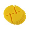 thumbnail image 1 of yingyy 5pcs Logos Geometry Round Safe Signal Indicating Small Sign Universal Replacement Free Diving Snorkeling Swimming Yellow, 1 of 6
