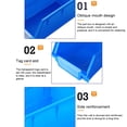 thumbnail image 4 of mmirethe 5X Tool Box Storage Bin Stacking Case Wall-mounted Large Capacity Industrial Accessories Long-lasting Space Saving Type 4 1Set, 4 of 6